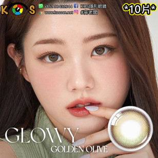 Olens 1Day Glowy Eyelighter Golden Olive(10P)